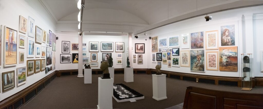 View of MAFA's members Spring Exhibition