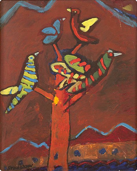 'A Bird Tree' courtesy of Brian Bradshaw Foundation