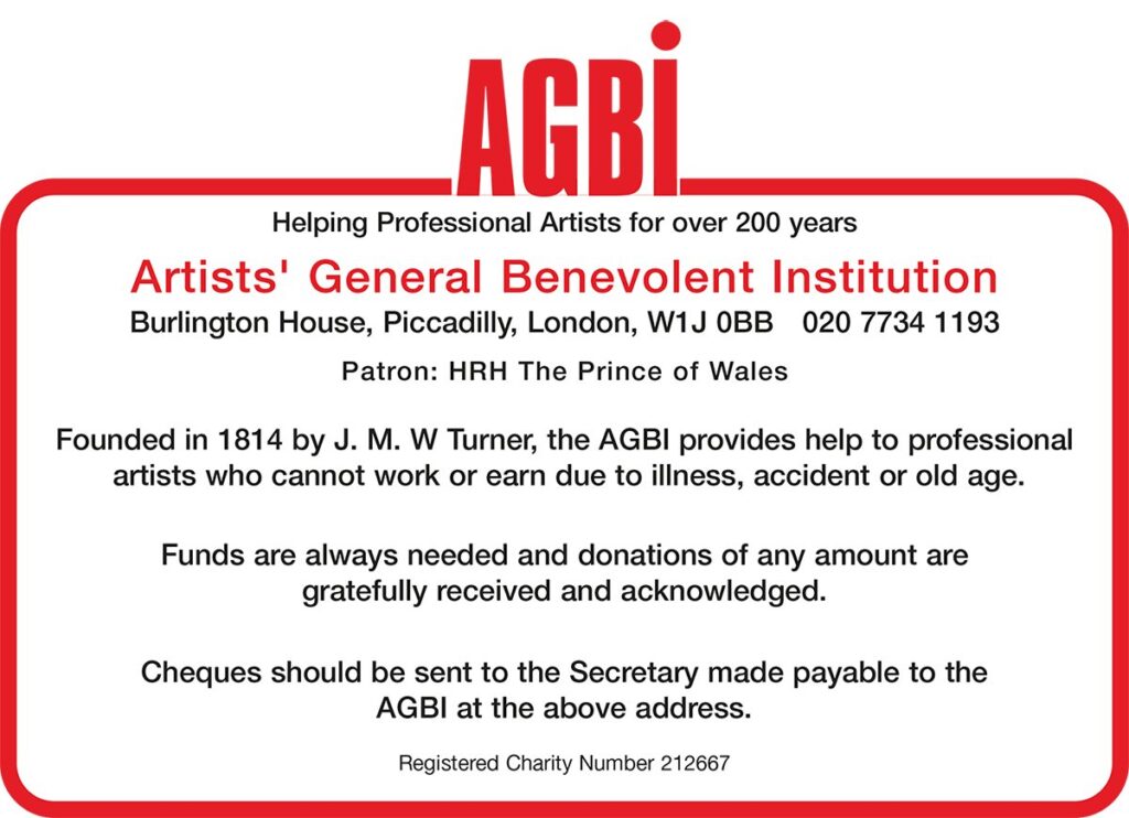 Notice for Artists Benevolent Fund by MAFA steward