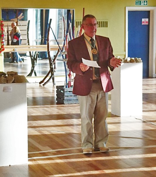 MAFA President, Gerry Halpin, talks at Bolington Festival 2019